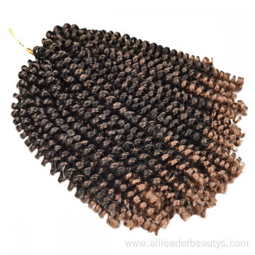 Ombre Spring Twist Crochet Braid Hair For Women
